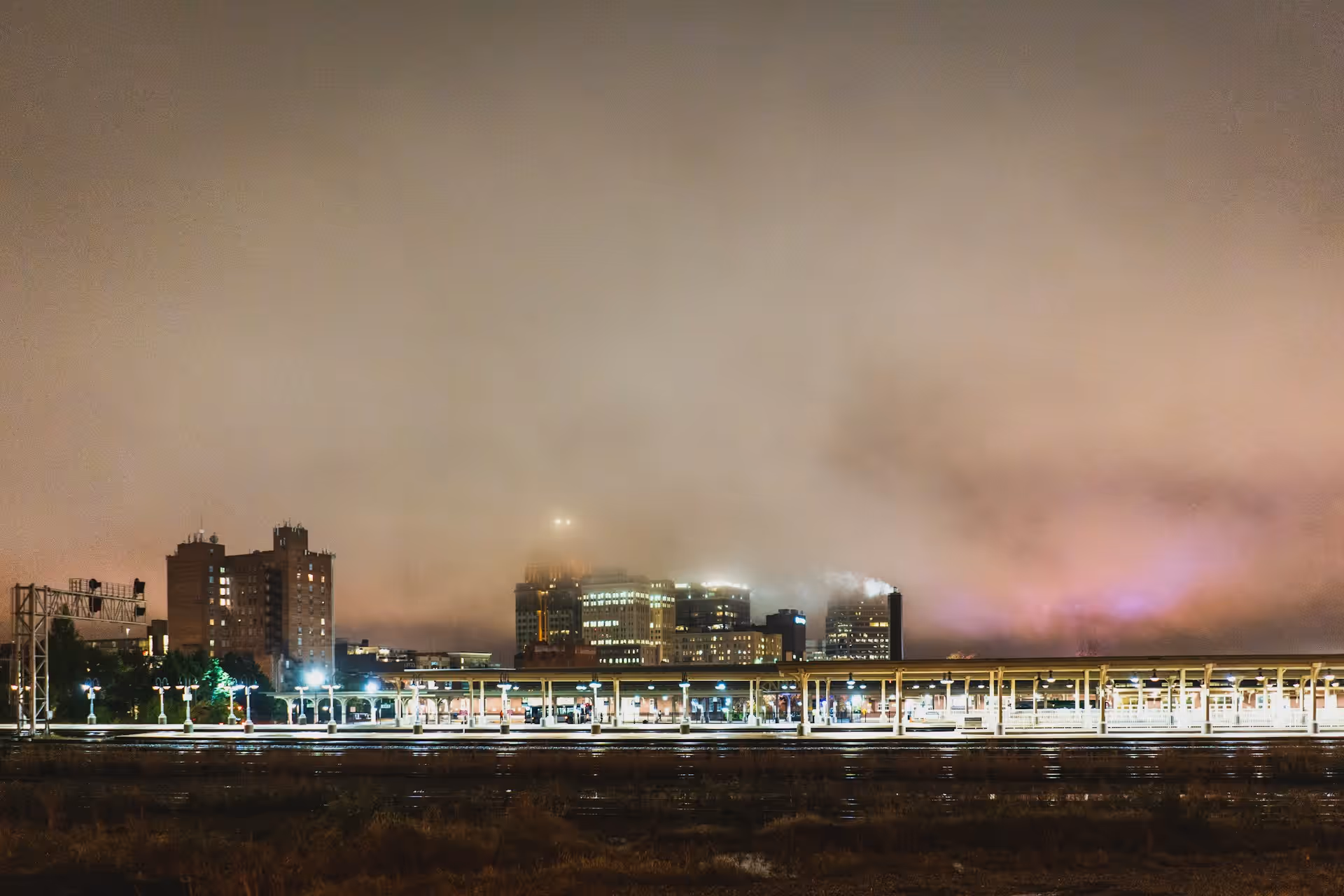 Downtown Greensboro, NC cityscape